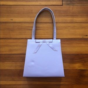 Purple mini handbag